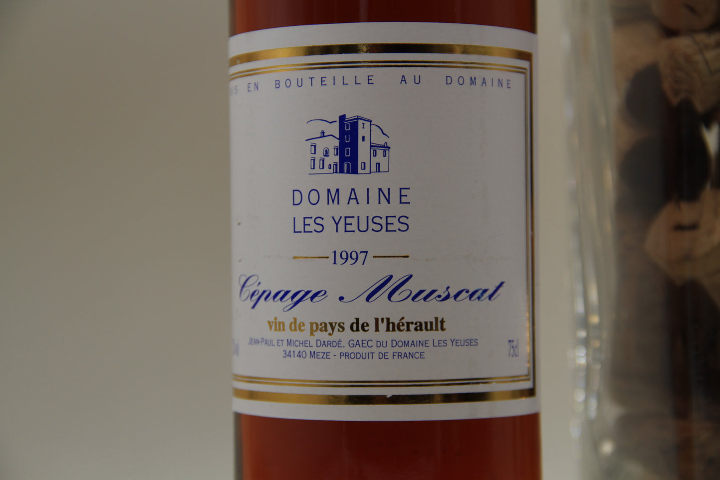 Muscat  ** 1997 **Domaine des Yeuses - Eric-Dixvins