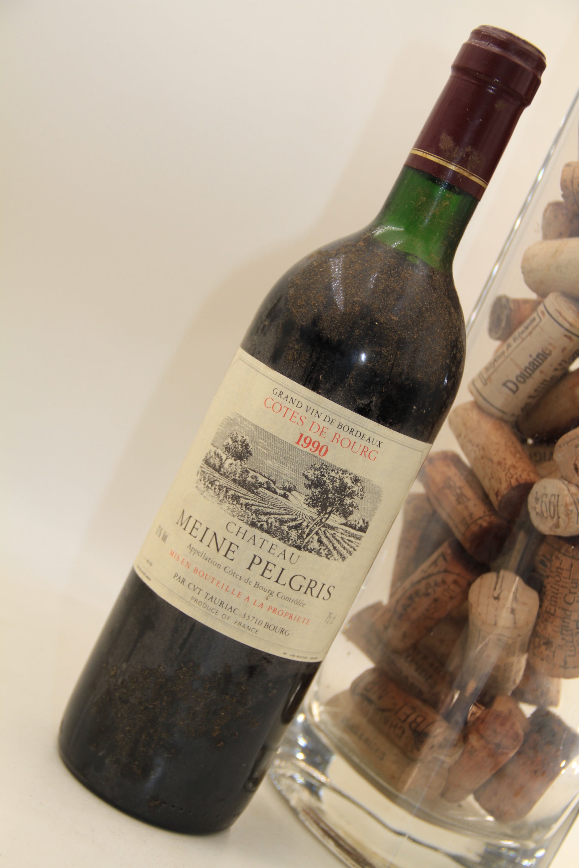 Chateau Meine Pelgirs  ** 1990 ** Cotes de Bourg - Eric-Dixvins