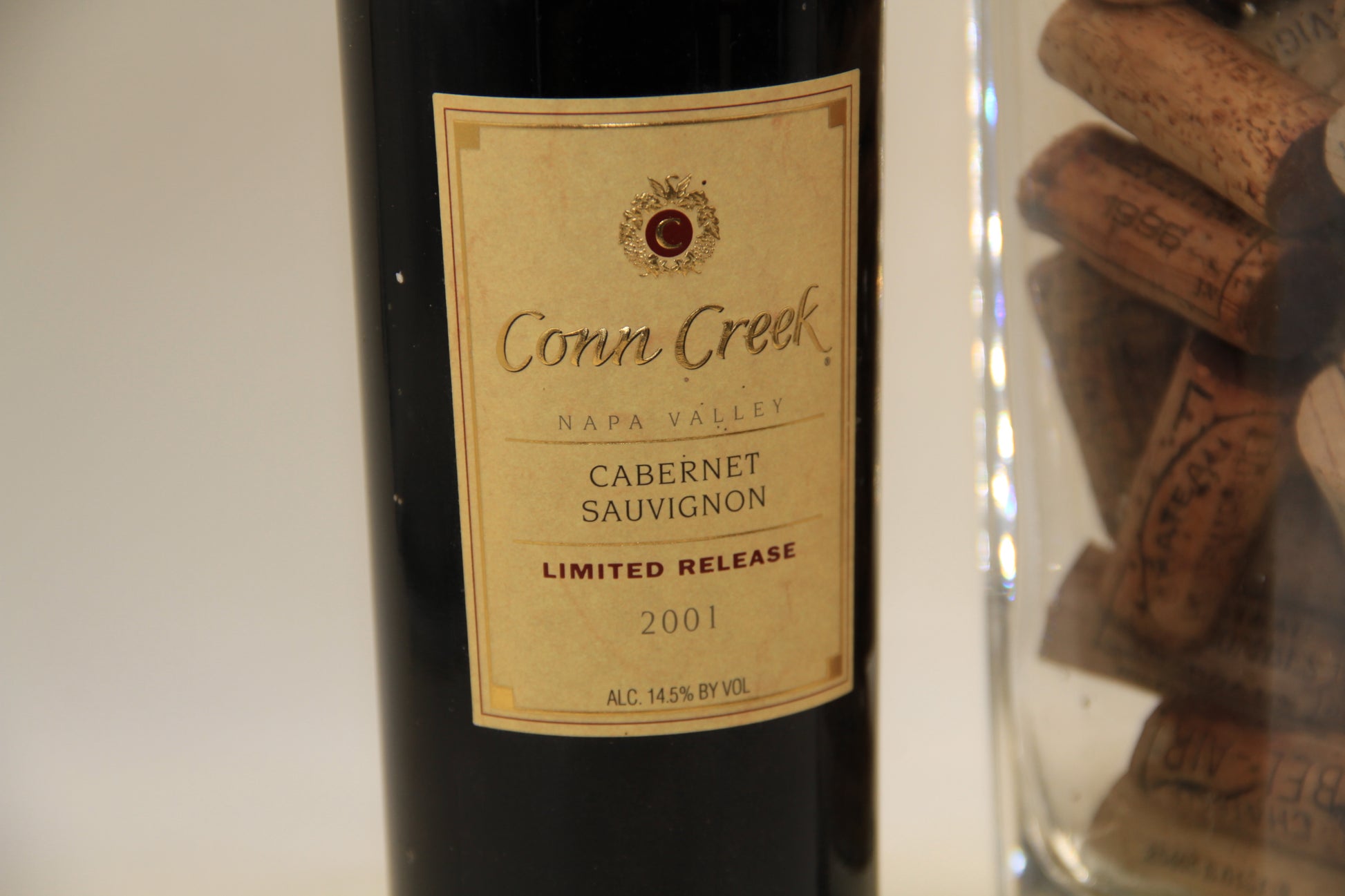 Conn Creek ** 2001 ** Cabernet Sauvignon  Limited Release. Nappa Valley - Eric-Dixvins