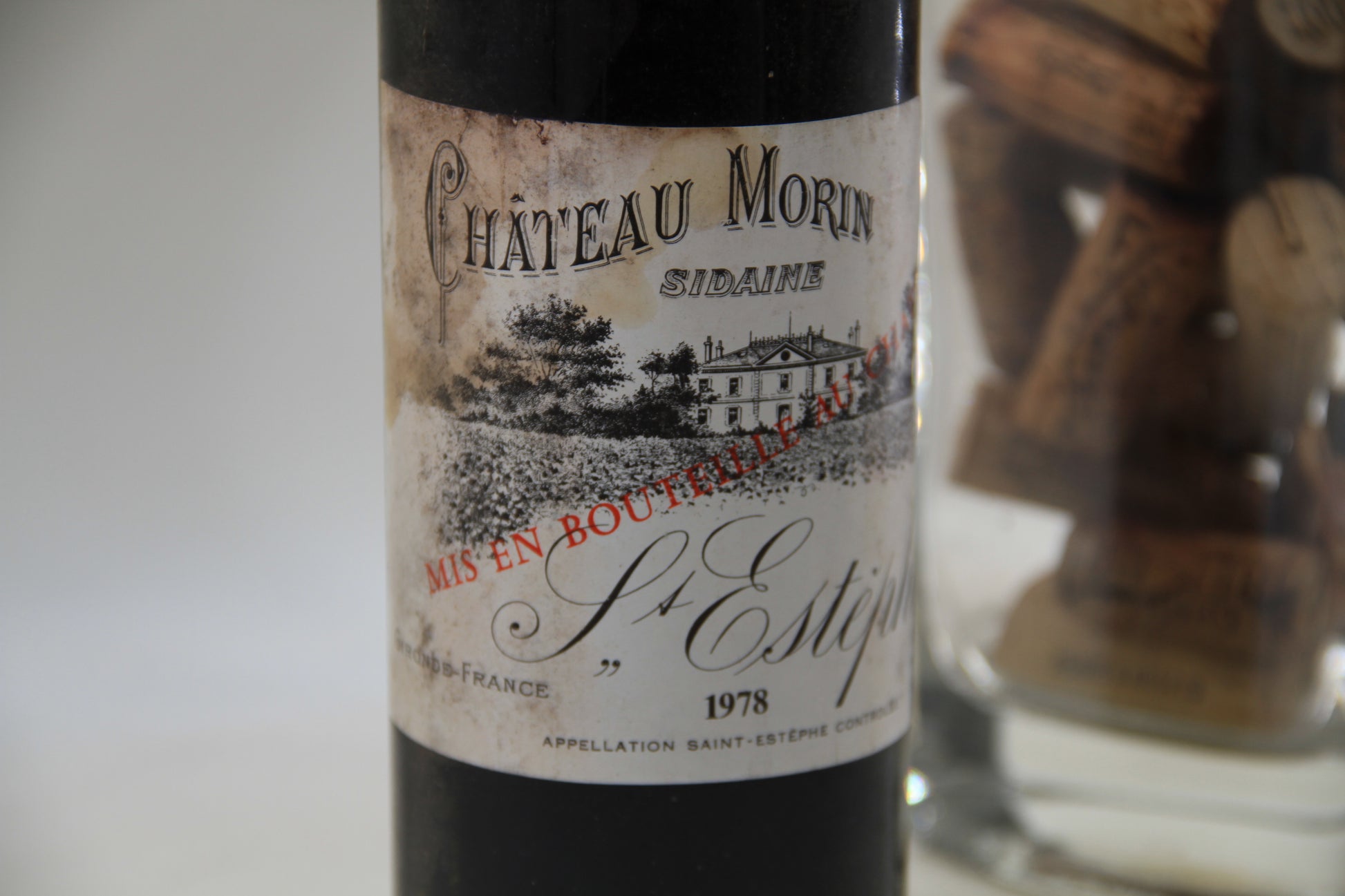 Chateau Morin Sidaine ** 1978 ** Saint Estèphe  Cru Bourgeois - Eric-Dixvins