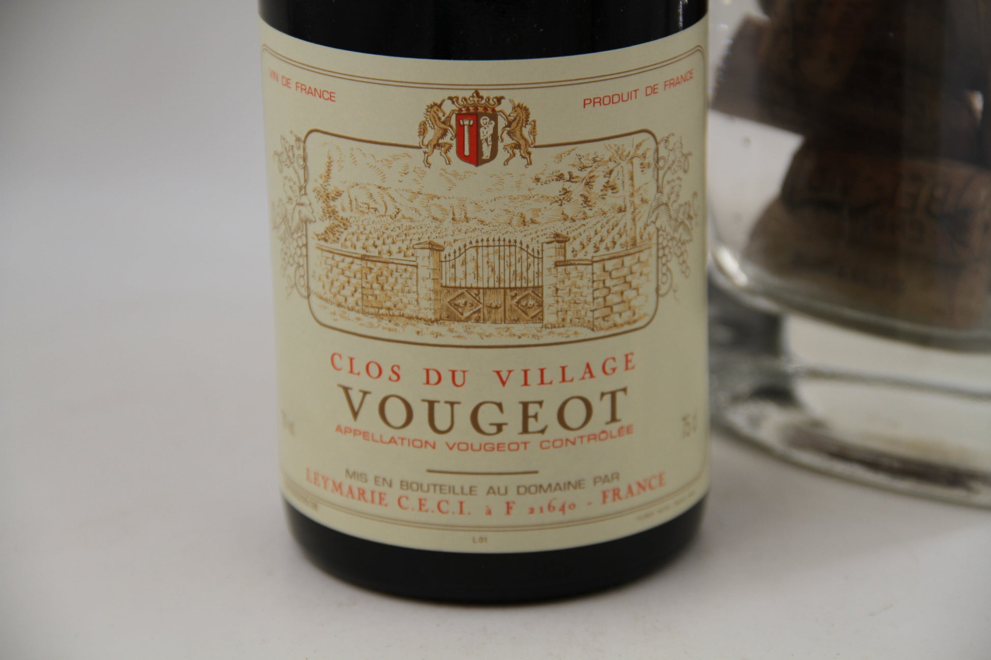 Vougeot  "Clos du Village"  ** 2005 ** Domaine Leymarie-Ceci - Eric-Dixvins