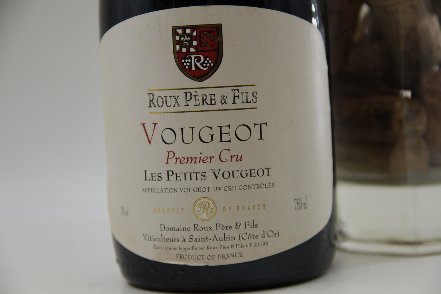 -Vougeot  1er Cru "les Petits Vougeot  " **1999** Domaine Roux - Eric-Dixvins