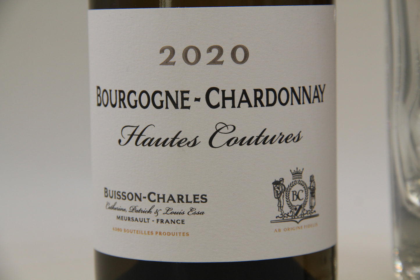 Bourgogne - Chardonnay " Hautes Coutures "  ** 2020 **  Buisson -Charles - Eric-Dixvins