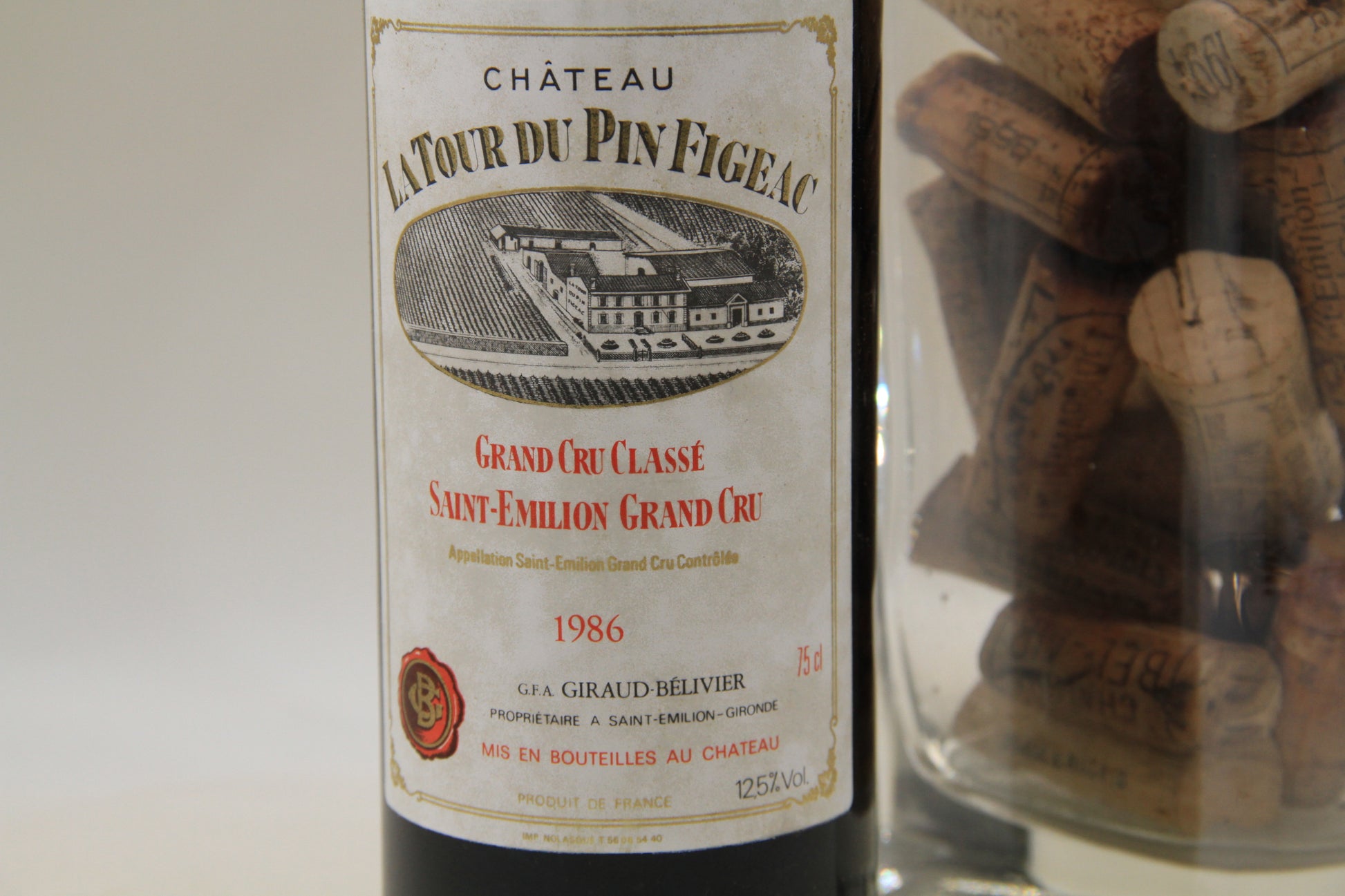 -La Tour du Pin Figeac ** 1986** Grand Cru Classé St Émilion - Eric-Dixvins