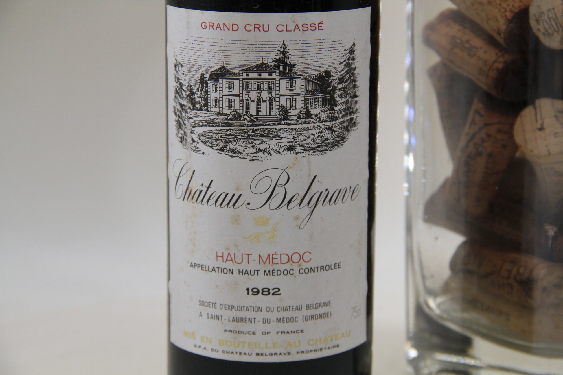 -Chateau Belgrave  ** 1982 **  Grand Cru Classé Haut-Medoc - Eric-Dixvins