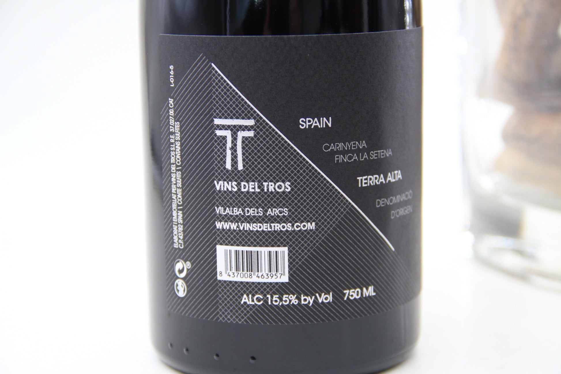 La Tremenda ** 2015 ** Terra Alta    Vins Del Tros - Eric-Dixvins