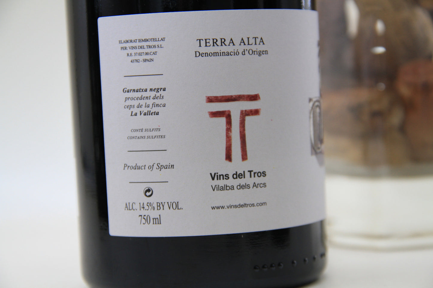 Señora Carmen** 2018 ** Terra Alta    Vins Del Tros - Eric-Dixvins