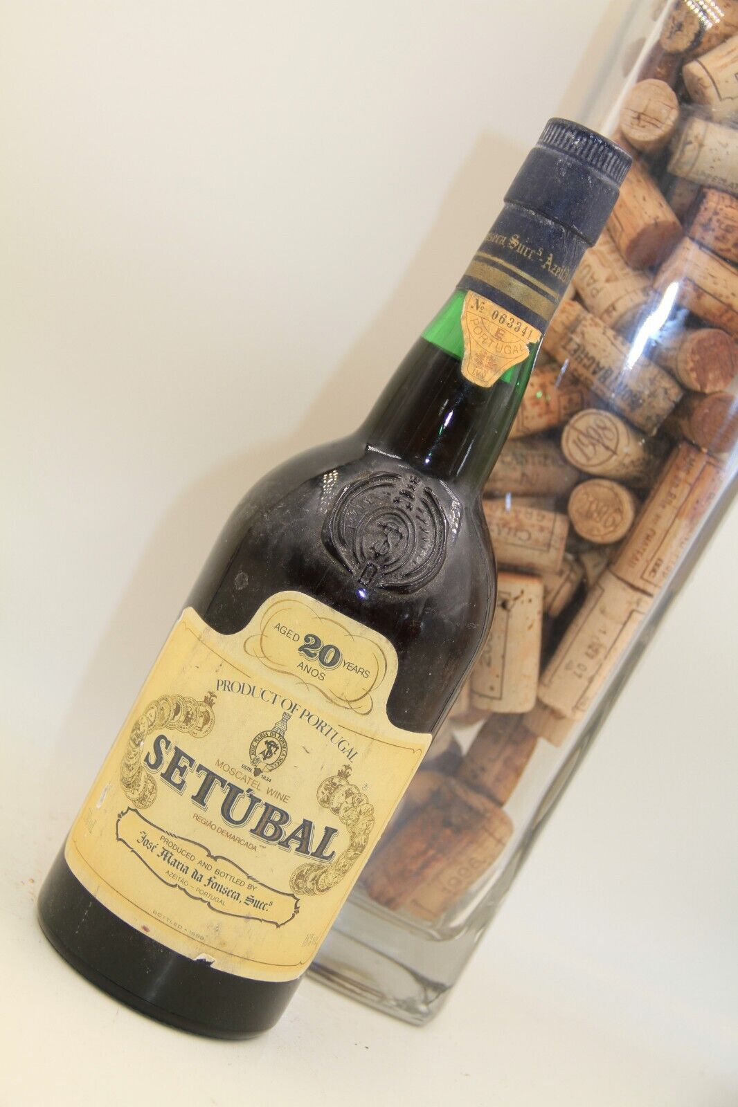 Moscatel  Setubal  "20 years ** mise en bouteille 1989 ** José Maria Fonseca - Eric-Dixvins