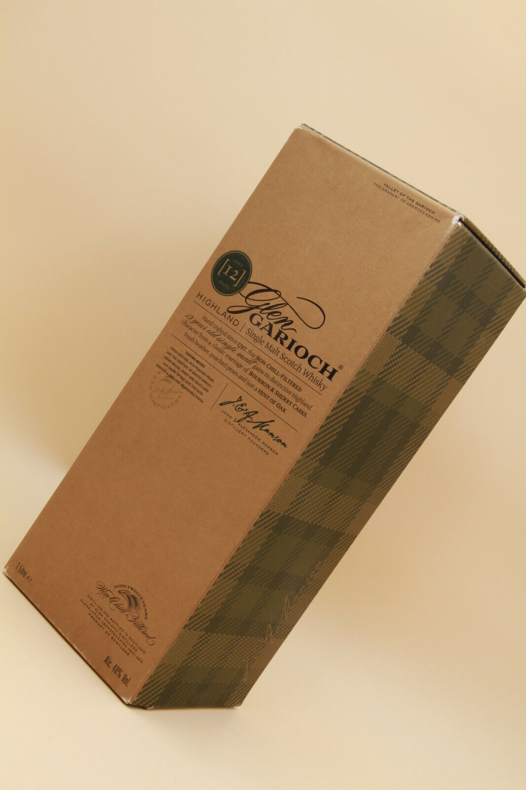 Glen Garioch  ** 12 Years ** Single Malt Scotch Whisky  1litre - Eric-Dixvins