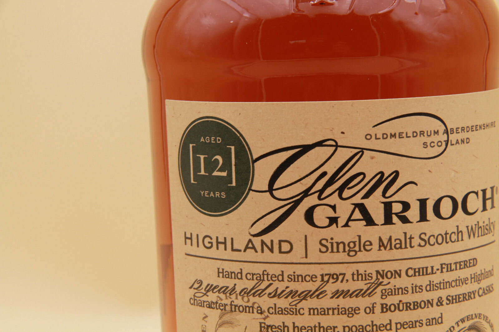 Glen Garioch  ** 12 Years ** Single Malt Scotch Whisky  1litre - Eric-Dixvins