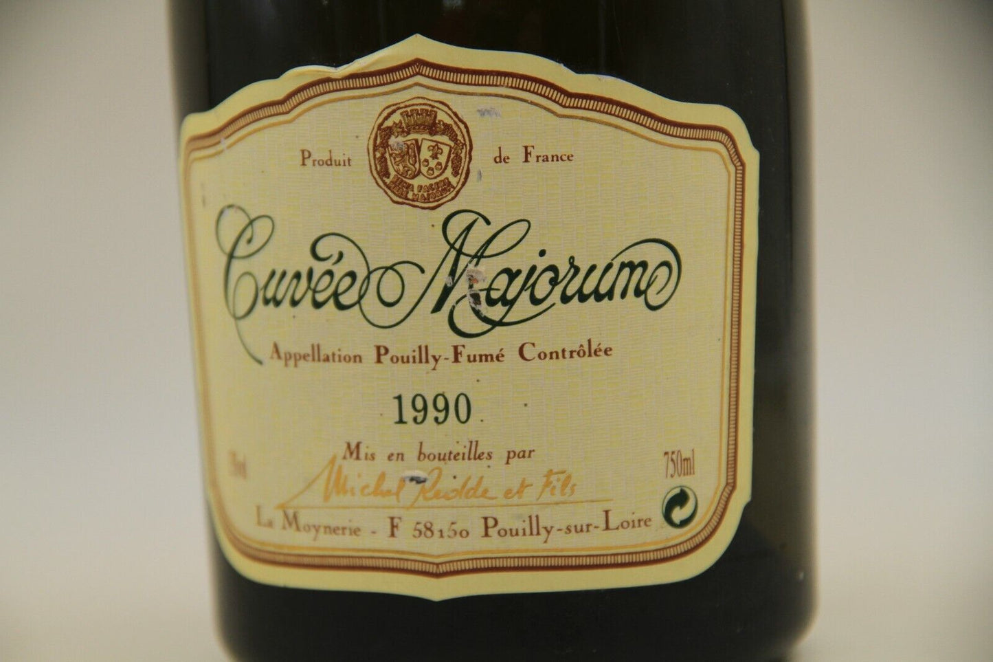 -Pouilly Fumé " Cuvée Majorum " ** 1990 ** Michel Redde - Eric-Dixvins