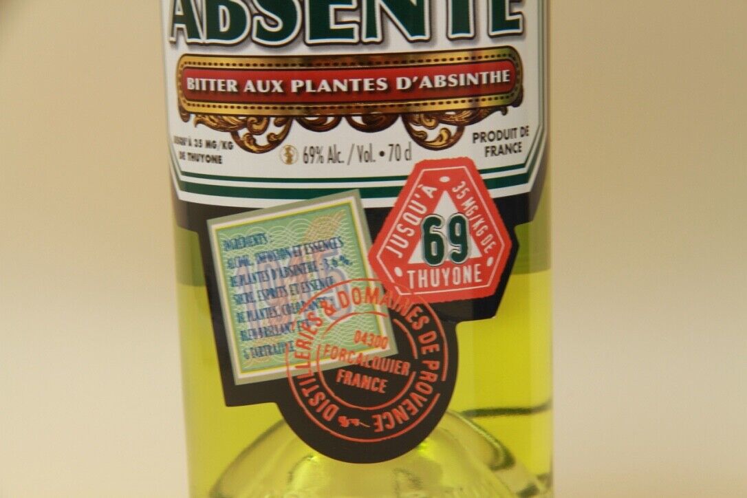 Absinthe " Grande Absente " 69°. Forcalquier - Eric-Dixvins