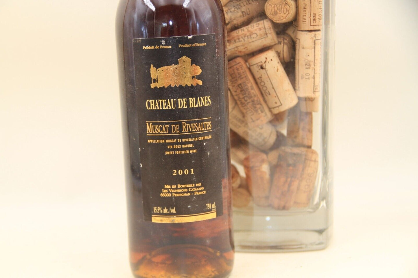 Muscat de Rivesaltes  ** 2001 ** Chateau des Blanes - Eric-Dixvins