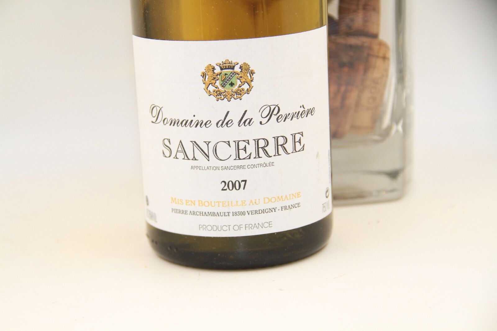 - Sancerre  ** 2007 ** Domaine de la Perrière - Eric-Dixvins