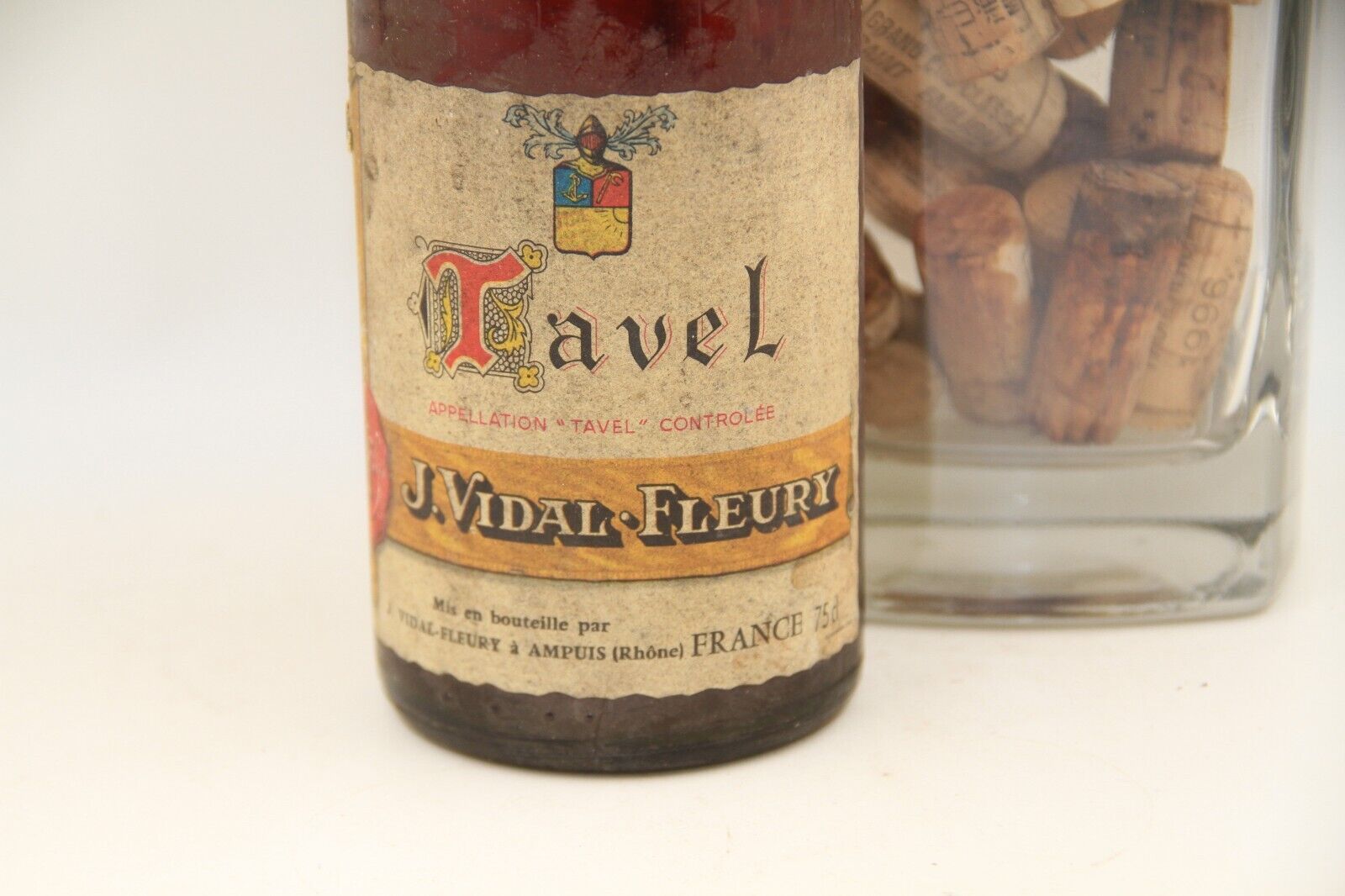 Tavel **1980** Vidal Fleury - Eric-Dixvins