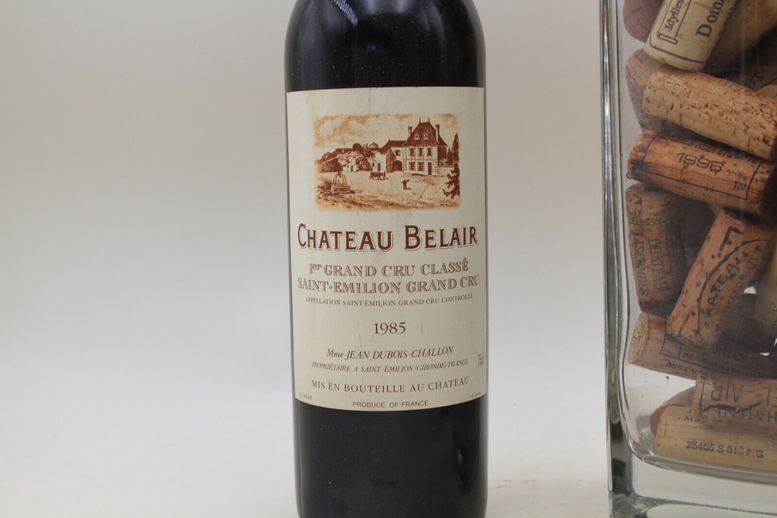 -Chateau Belair  ** 1985 ** Saint Emilion 1er Grand Cru Classé - Eric-Dixvins