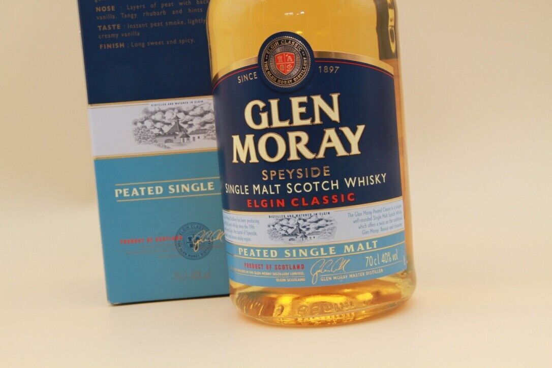 Glen Moray  ** Peated Single Malt ** Single Malt Scotch Whisky - Eric-Dixvins