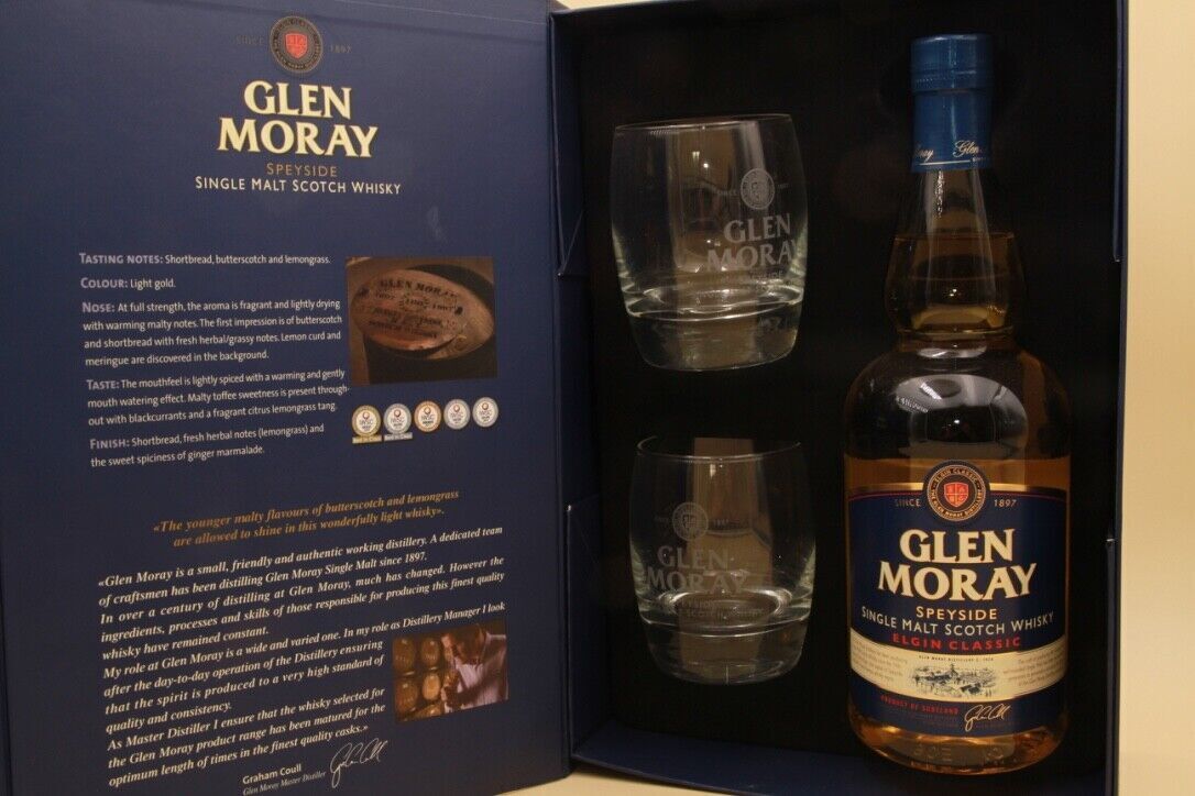 Glen Moray  ** Elgin Classic ** Single Malt Scotch Whisky - Eric-Dixvins