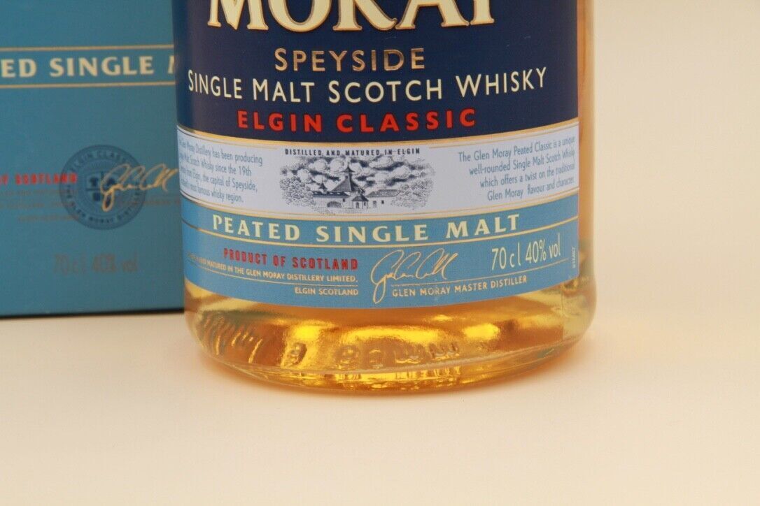 Glen Moray  ** Peated Single Malt ** Single Malt Scotch Whisky - Eric-Dixvins