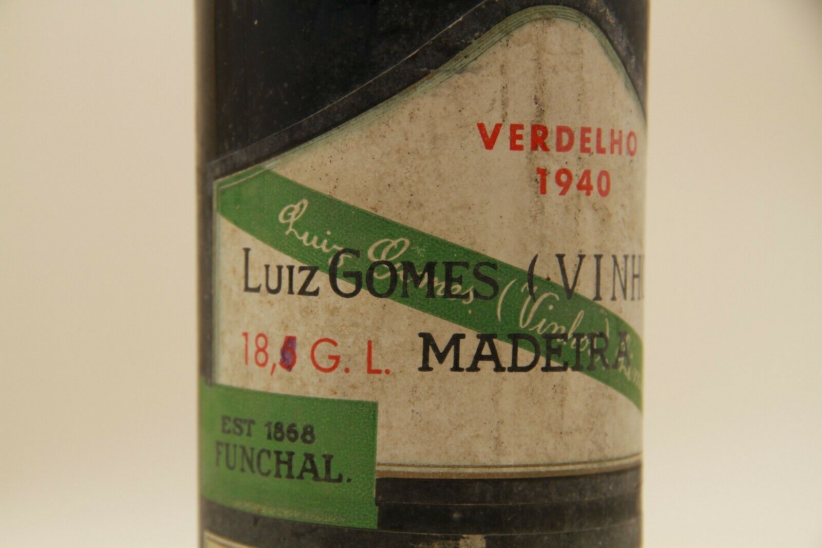 Madère Verdelho ** 1940** Loos Gomes - Eric-Dixvins