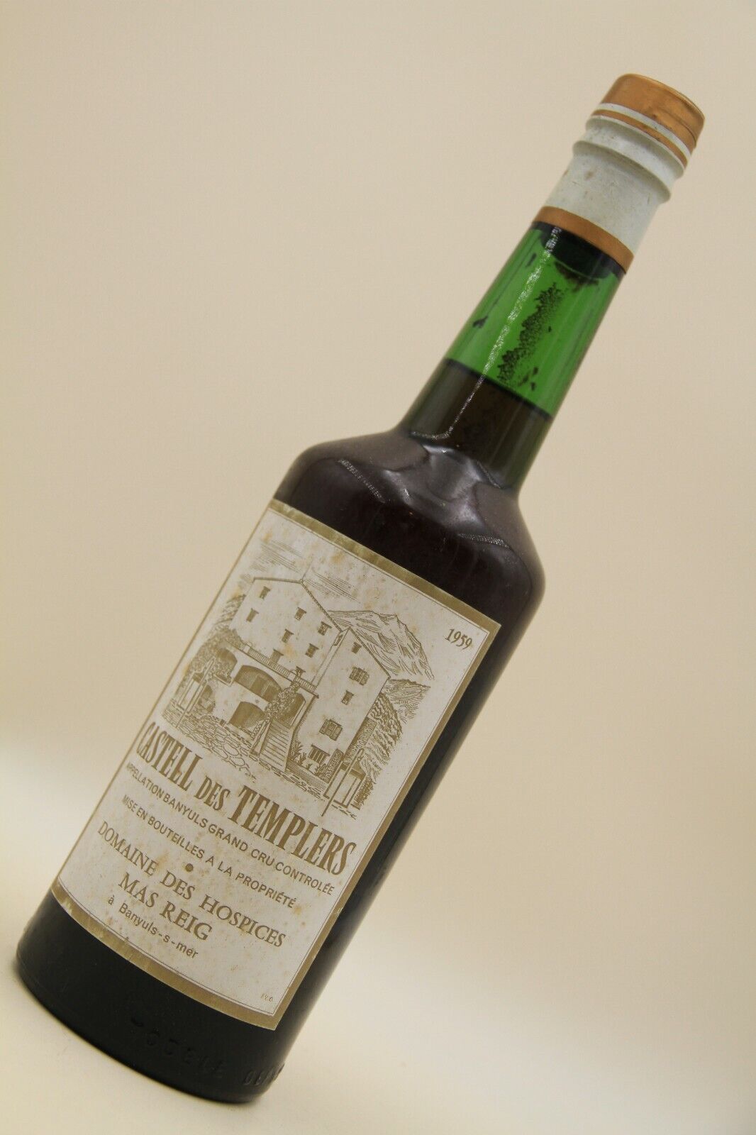 Banyuls Grand Cru  ** 1959 ** Domaine Des Hospices Mas Reig - Eric-Dixvins