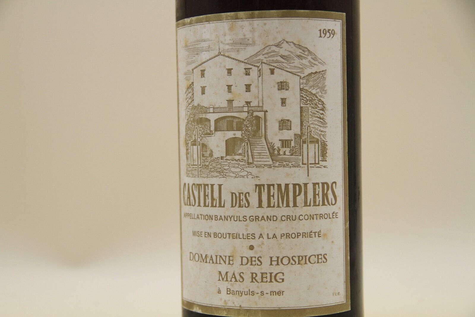 Banyuls Grand Cru  ** 1959 ** Domaine Des Hospices Mas Reig - Eric-Dixvins