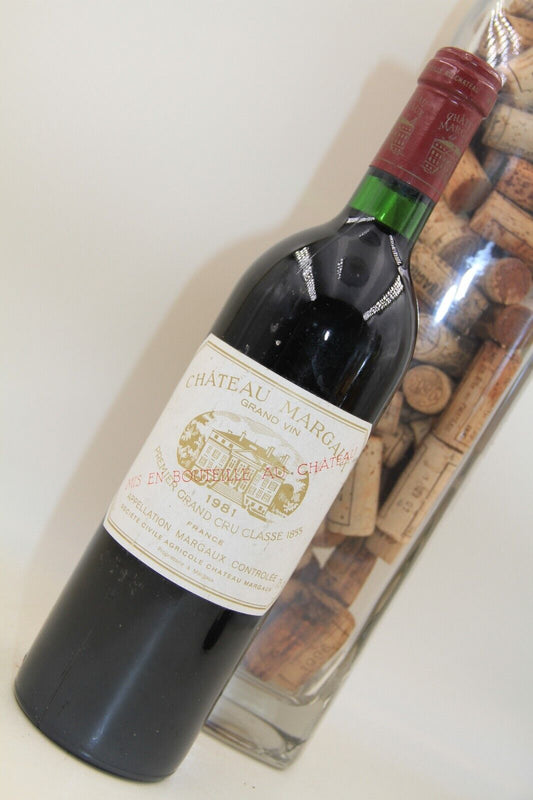 - Chateau Margaux ** 1981 **  1er Grand Cru Classé  Margaux - Eric-Dixvins