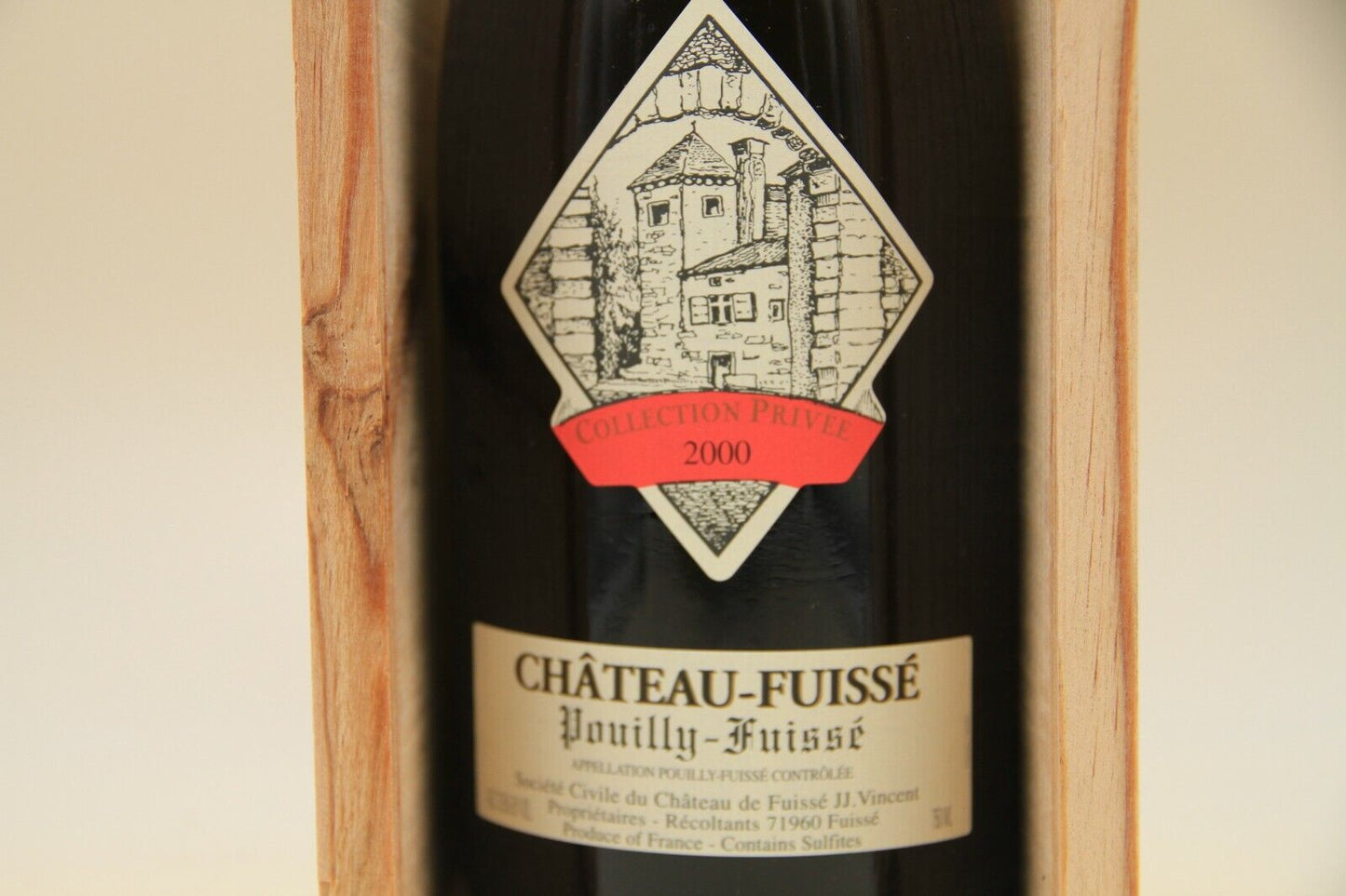 Pouilly Fuissé  " Collection Privée " ** 2000 ** Chateau Fuissé - Eric-Dixvins