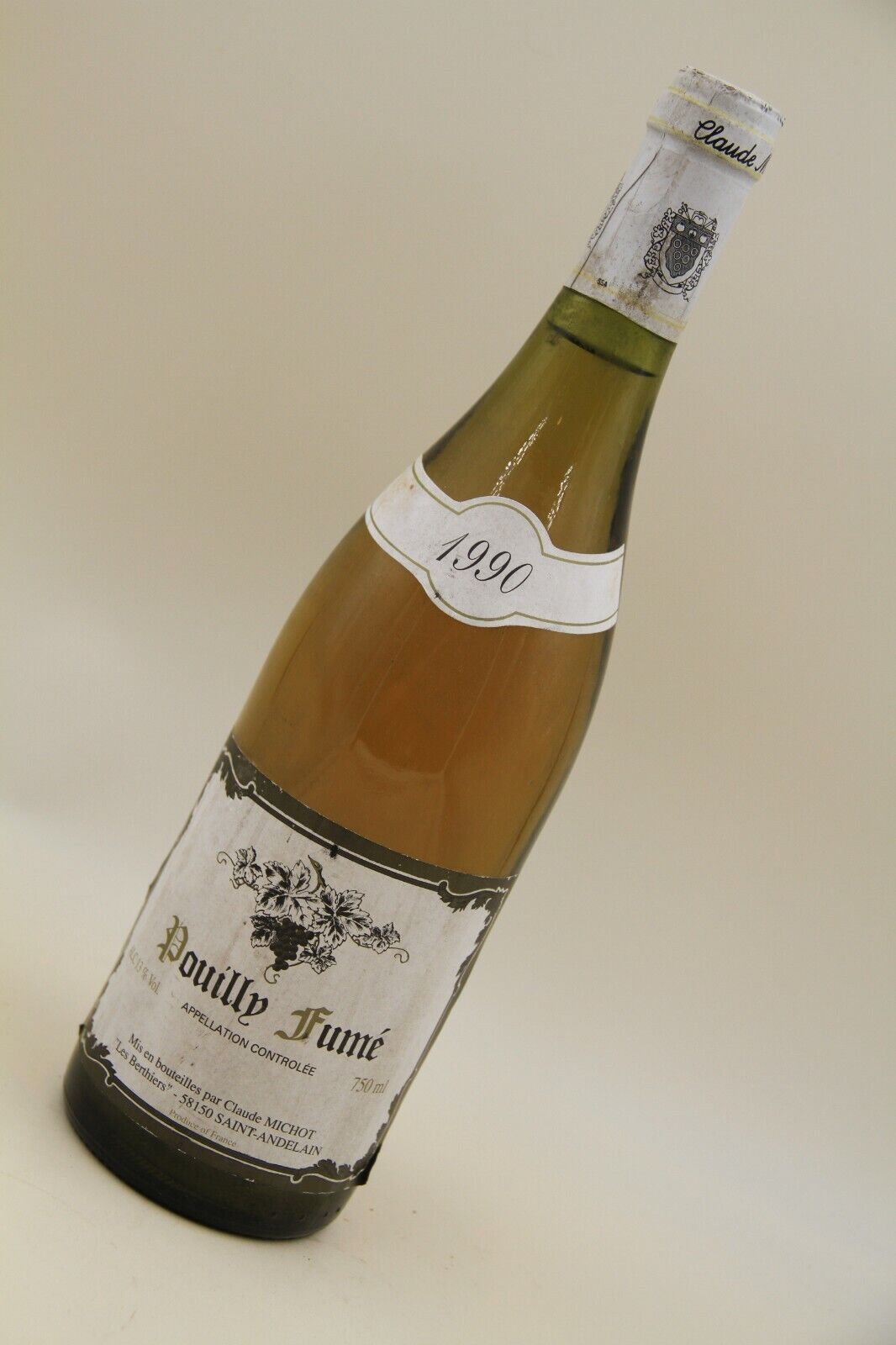 Pouilly Fumé  ** 1990 ** Claude Michot - Eric-Dixvins