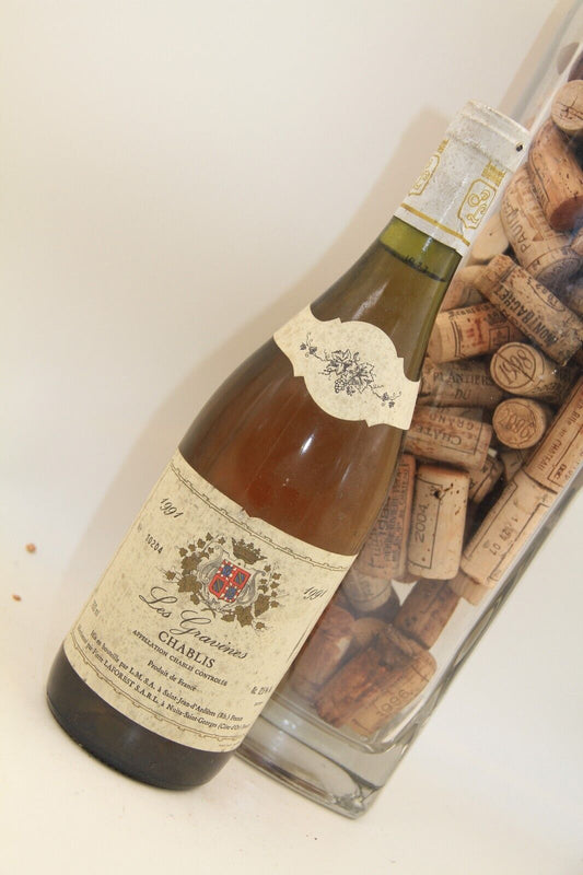 - Chablis  " Les Gravinnes  "   ** 1991 ** Laforest - Eric-Dixvins